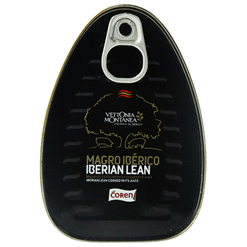 【FOOD de WINE】ヴェットニアモン イベリコ豚ランチョンミート缶 200g / 富士貿易(VETTONIA MONTANEA IBERIAN PORK LEAN)